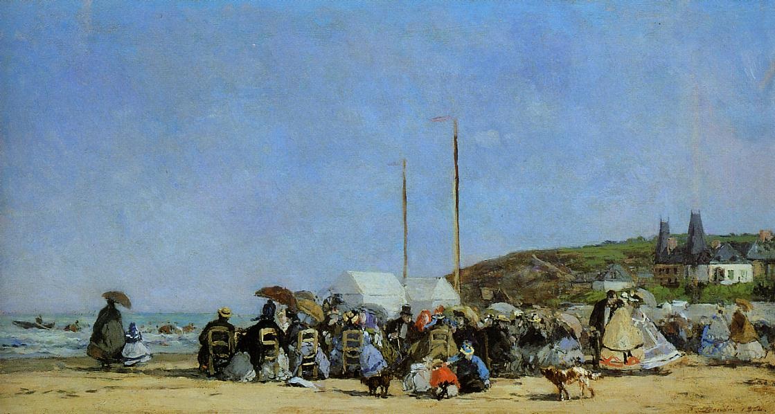 Trouville, Beach Scene 2.jpg